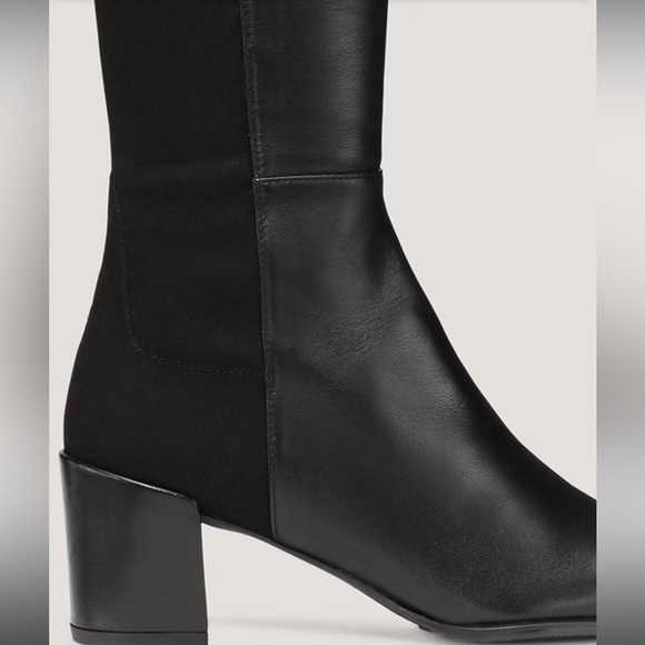 Stuart Weitzman City Block Boot Black 7.5 - Picture 13 of 16